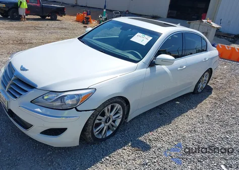 2012 Hyundai Genesis 3.8 z USA, uszkodzony, nr VIN KMHGC4DD2CU161520